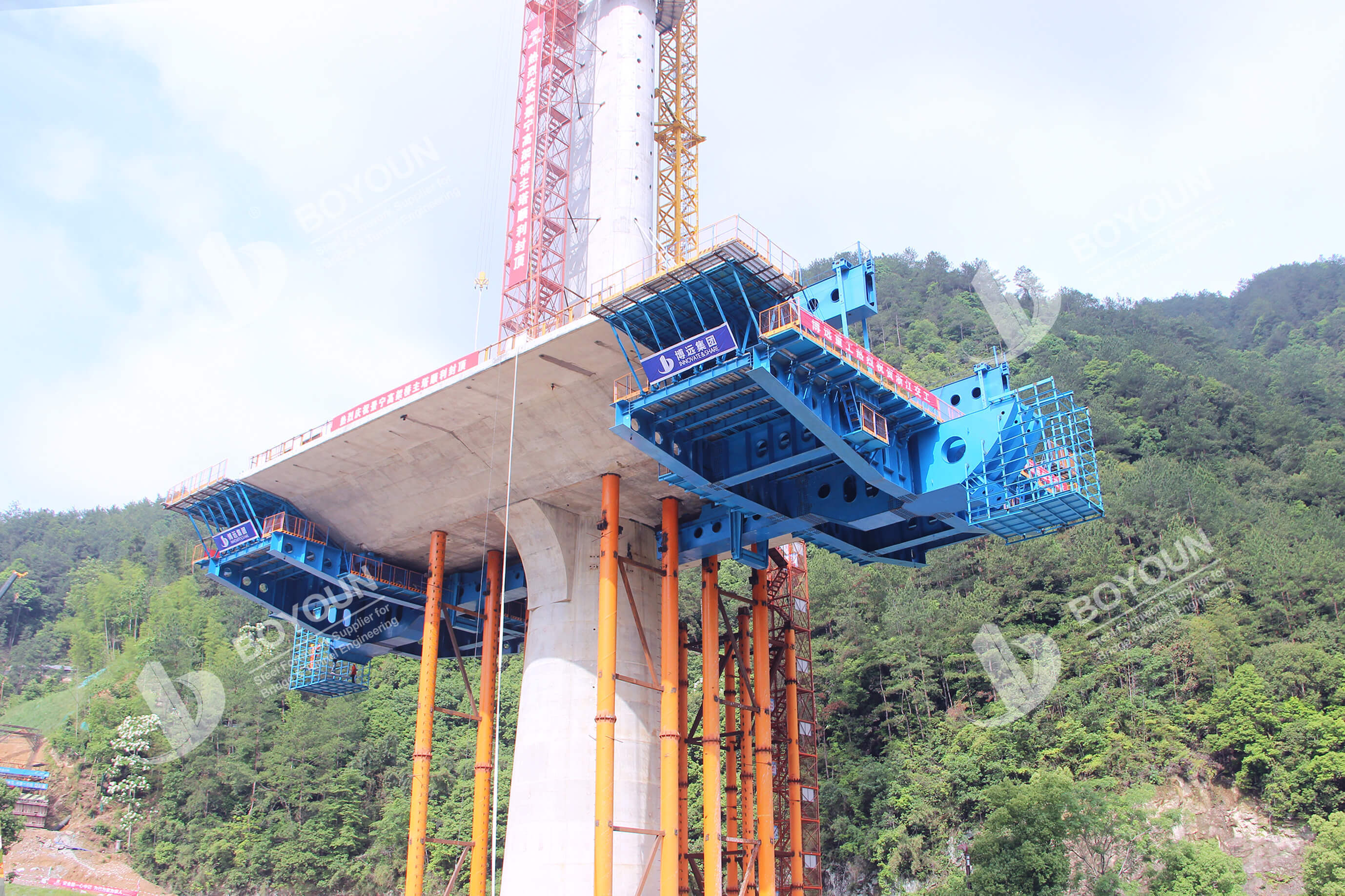 Viaduc de Jingning sous forme de cas de voyageurs