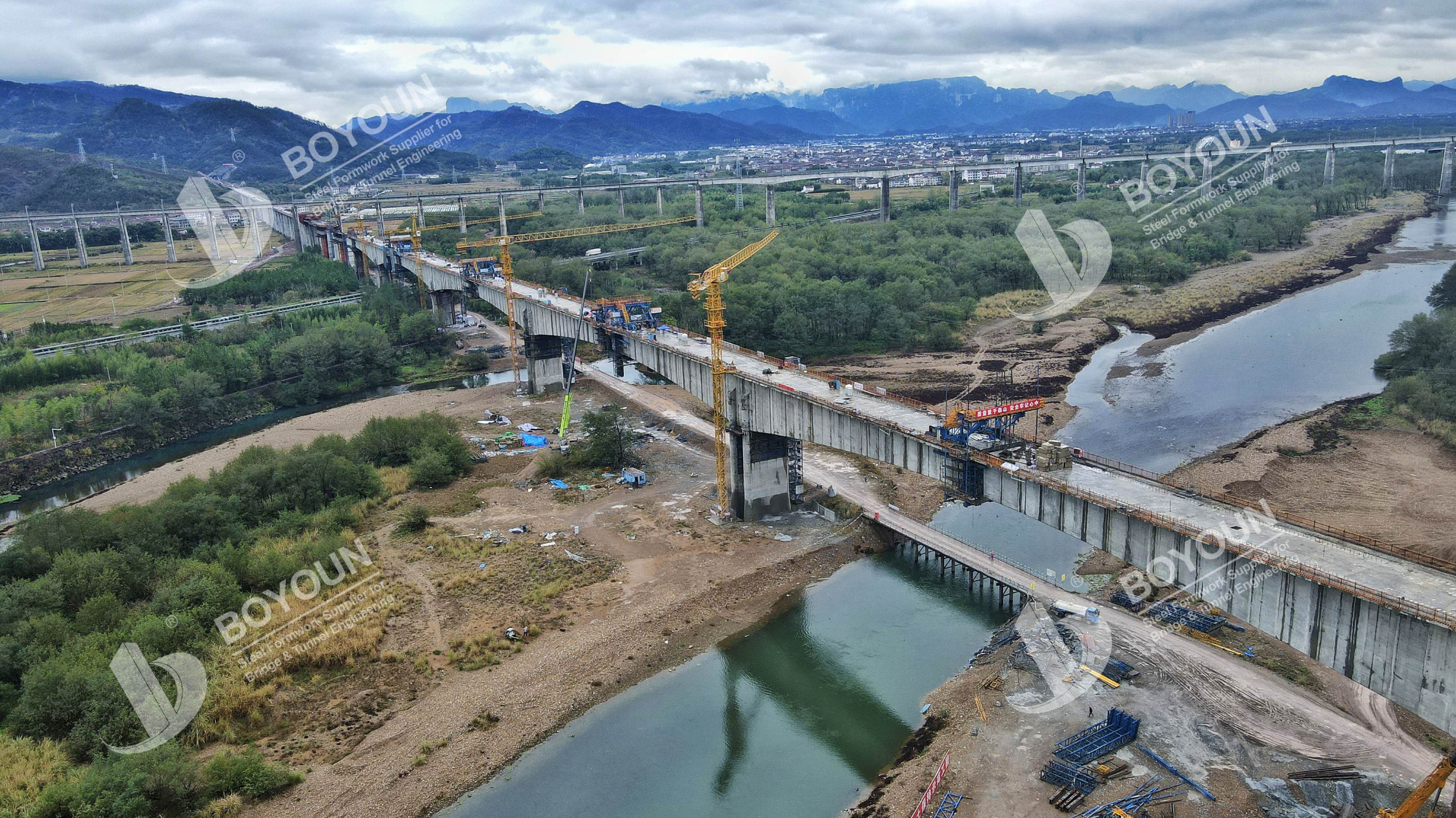Projet de pont Xianju Super