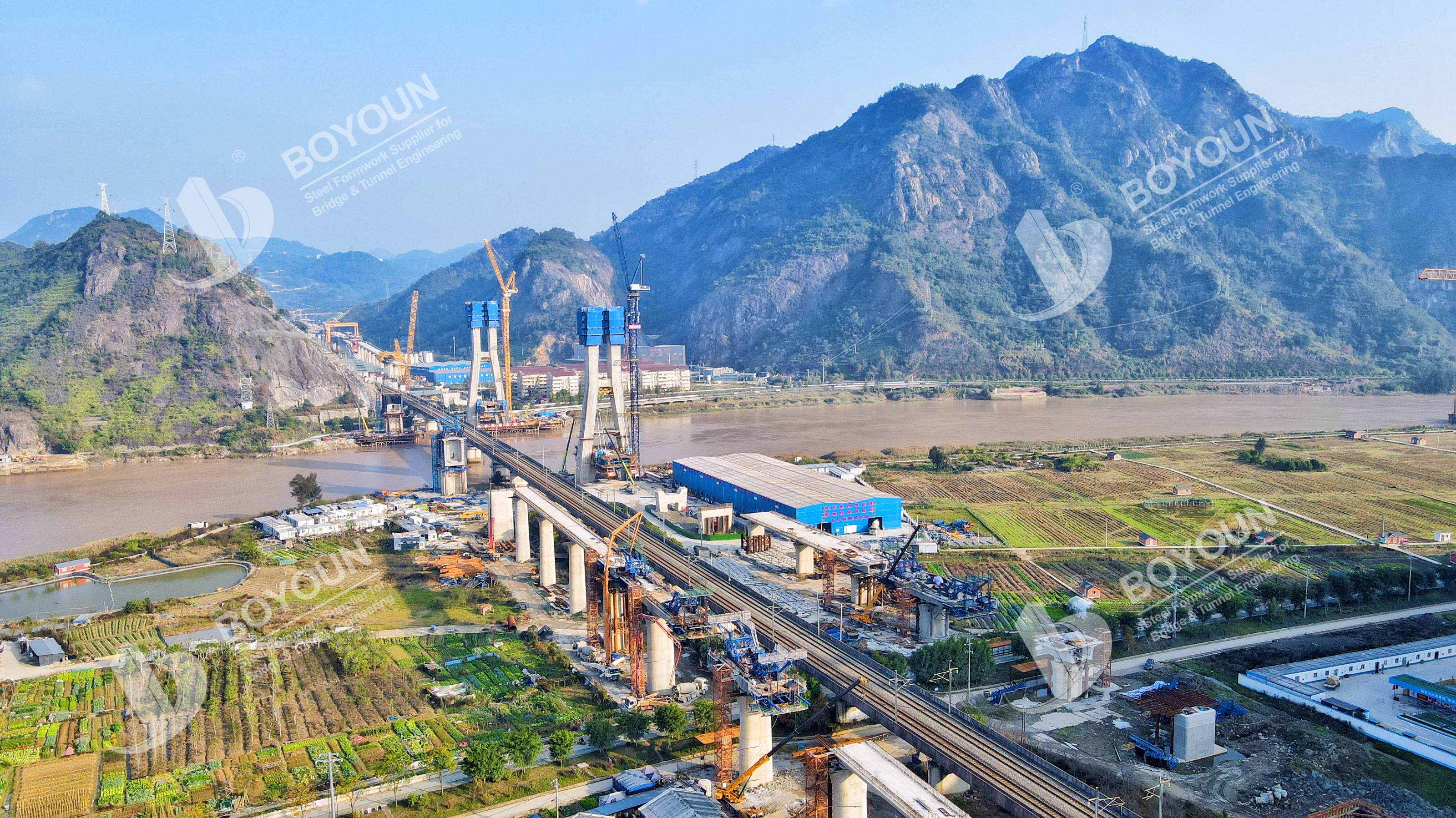 Projet de méga pont de la rivière Nanxi