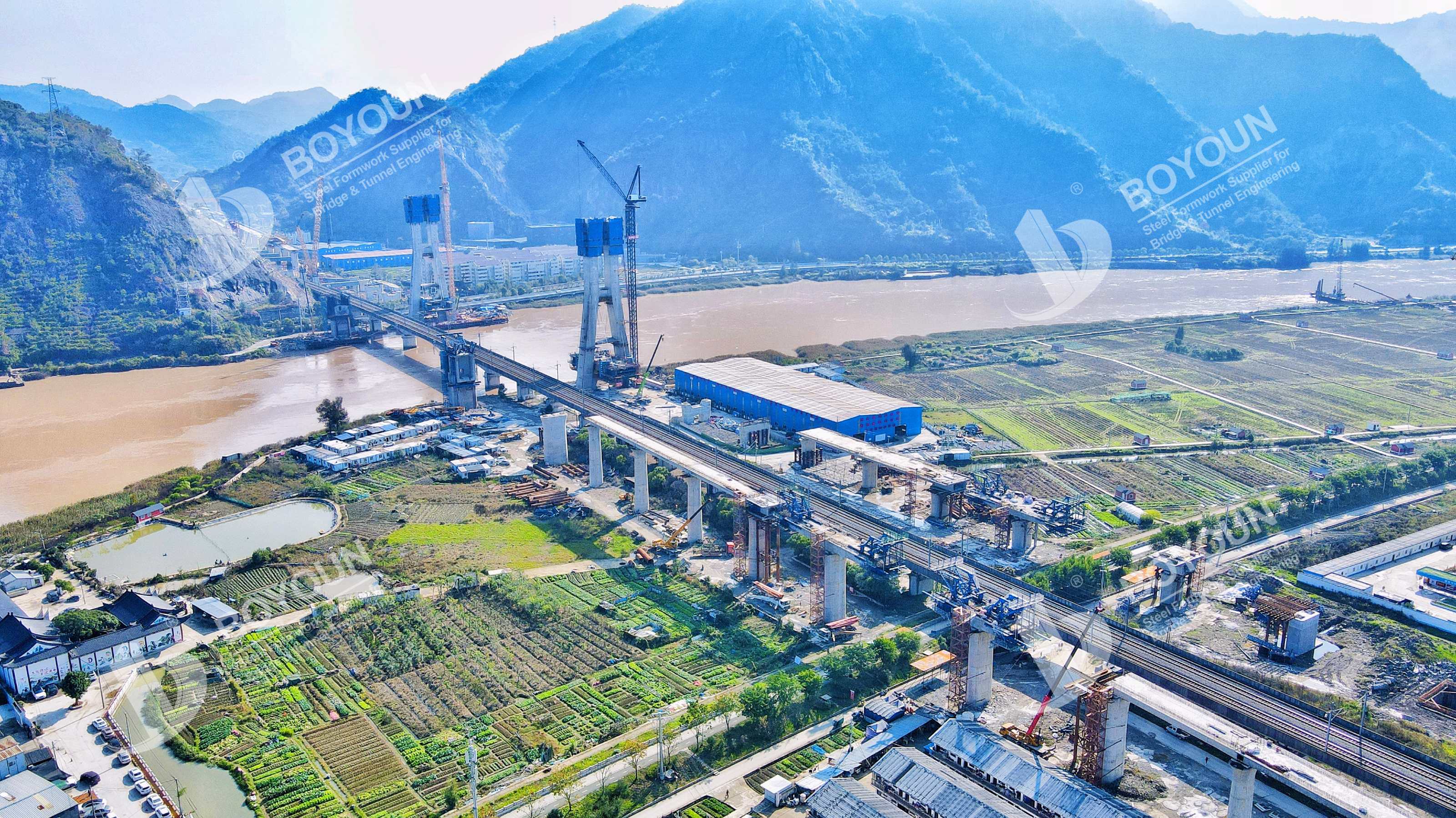 Projet de méga pont de la rivière Nanxi