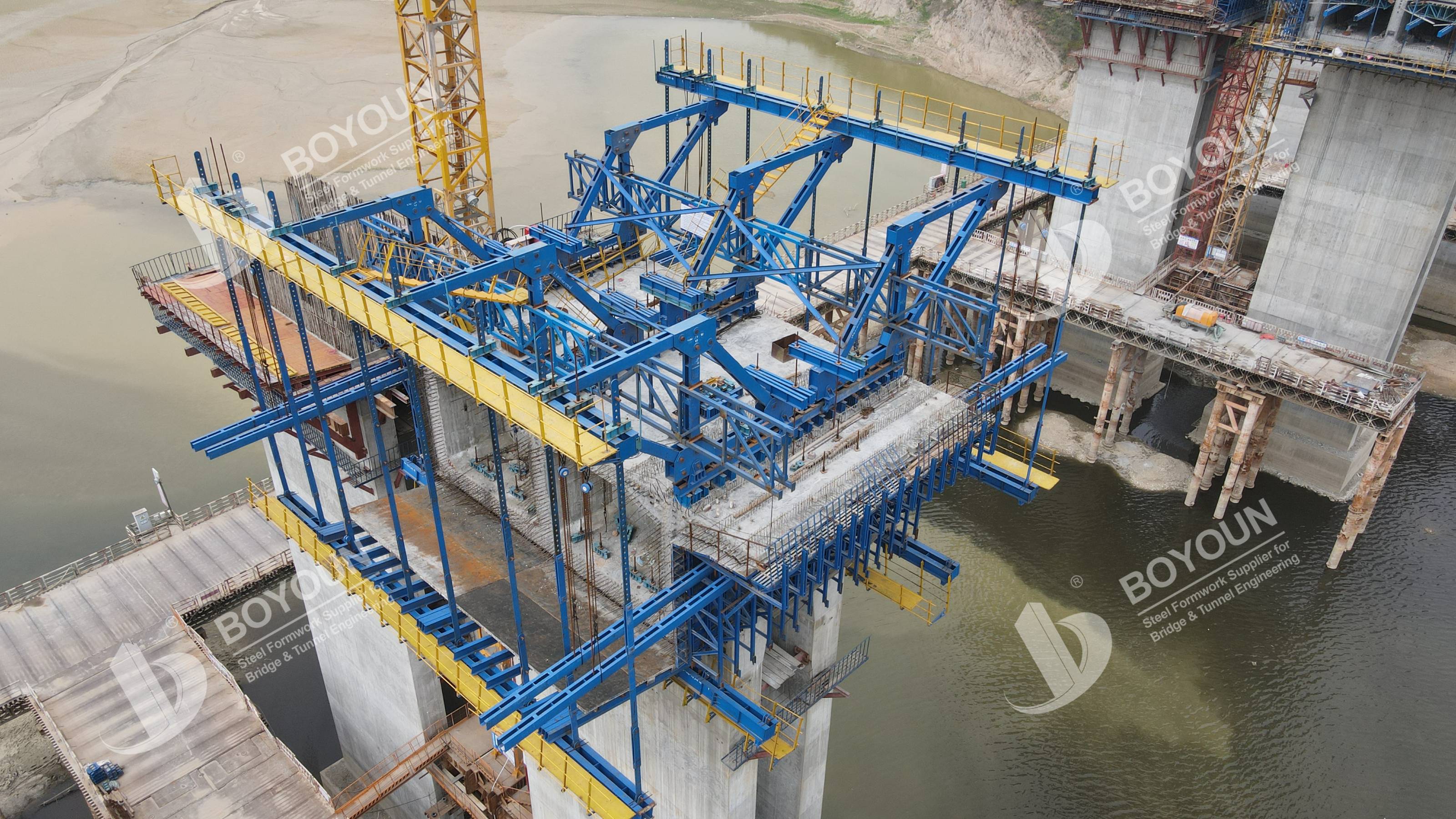 Projet du pont de la rivière Shending