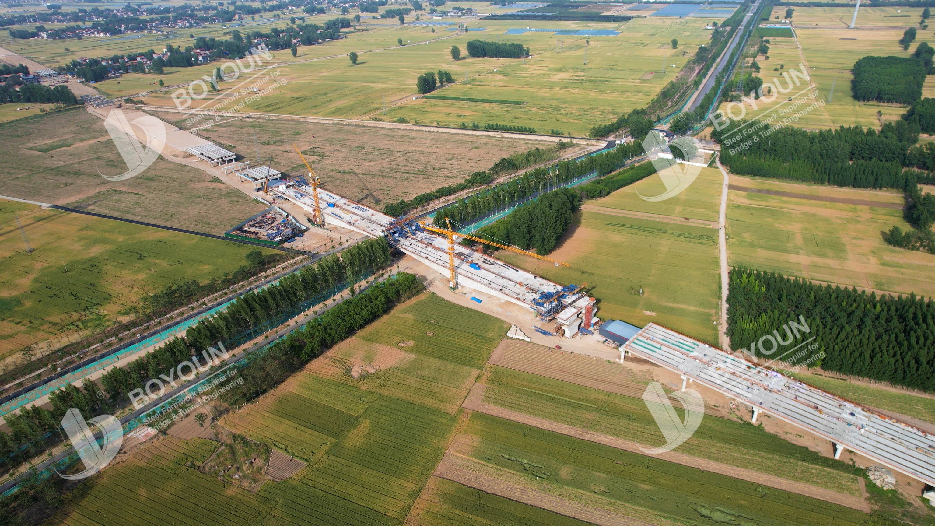 Projet de pont sur le Canal principal