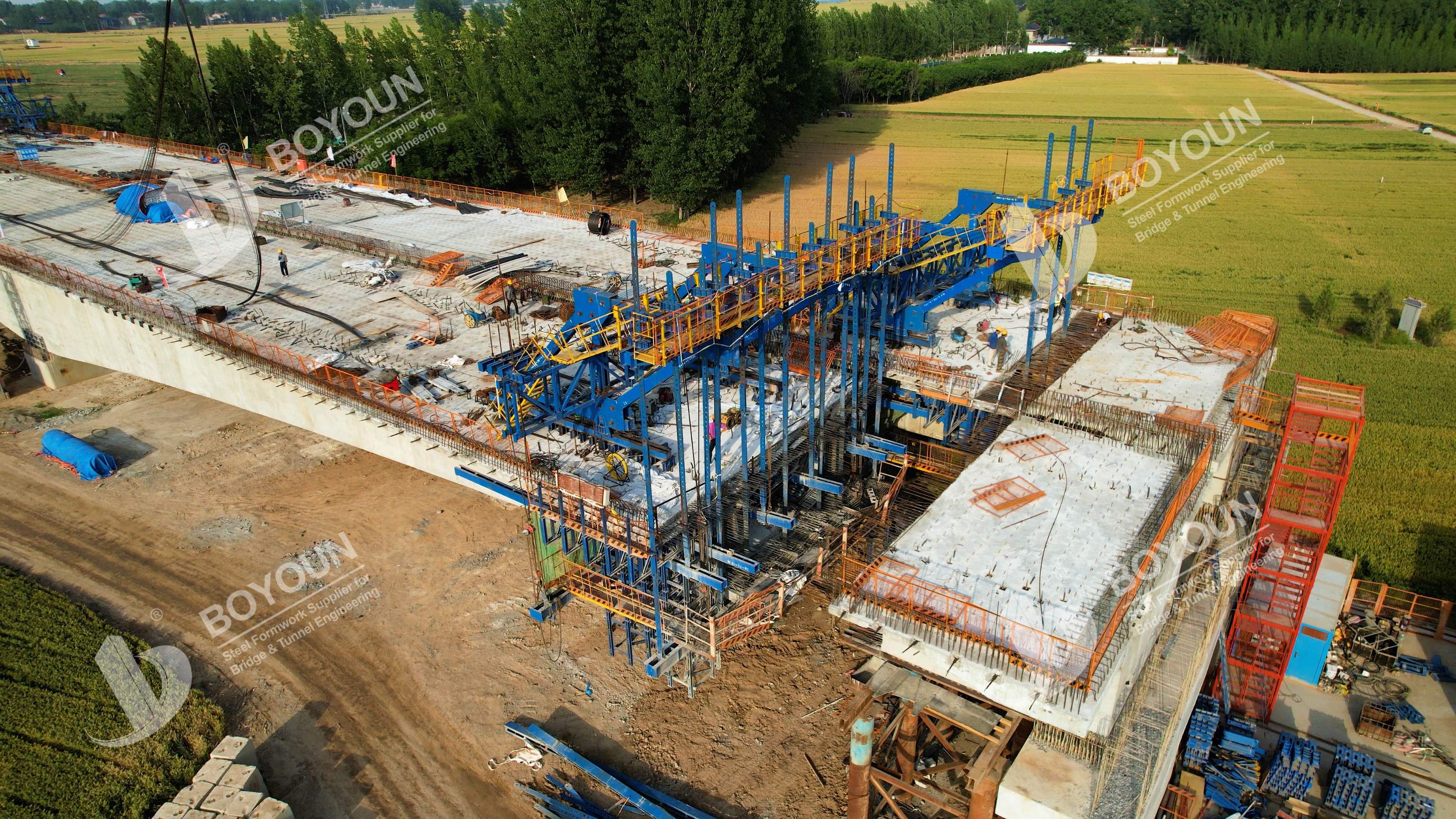 Projet de pont sur le Canal principal