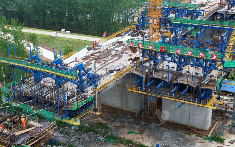 Projet de pont de la rivière Jushui